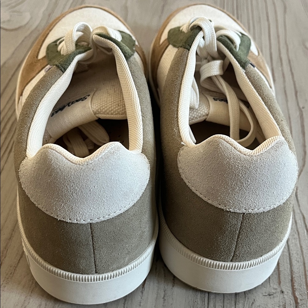 Seavees Cardinal Lace-Up Sneakers olive green, khaki and tan mens size 13 - Picture 9 of 15